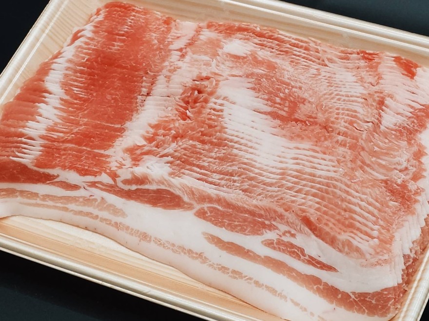 【四万十ポーク・すえのブー】バラ：しゃぶしゃぶ用（薄切り）